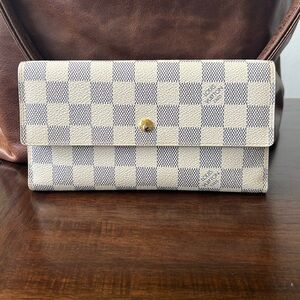 Louis Vuitton Damier Azur Wallet